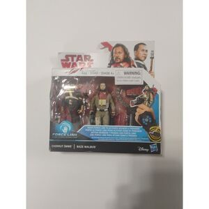 Hasbro Star Wars Force Link Chirrut Imwe & Baze Malbus 2-Pack Action Figure